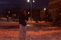 Playing in the snow 028